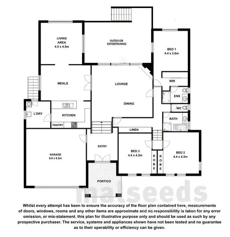 Floorplan of Homely house listing, 3 Highland Drive, Mount Gambier SA 5290