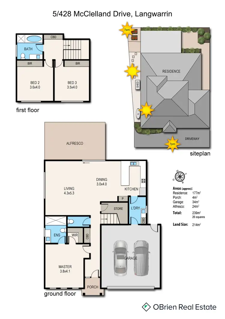 Floorplan of Homely unit listing, 5/428 McClelland Drive, Langwarrin VIC 3910