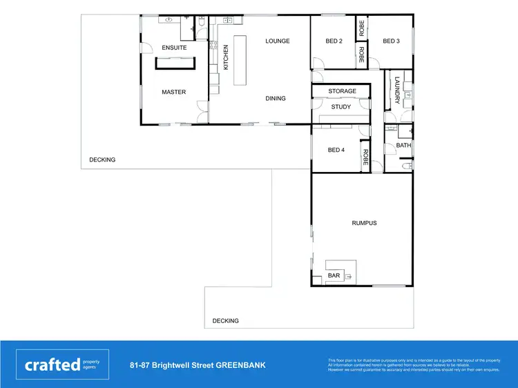 Floorplan of Homely house listing, 81-87 Brightwell Street, Greenbank QLD 4124