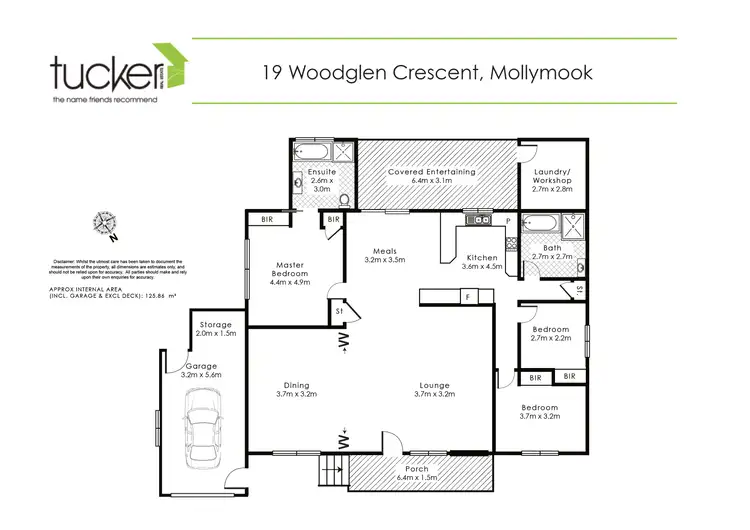 Floorplan of Homely house listing, 19 Woodglen Crescent, Mollymook NSW 2539