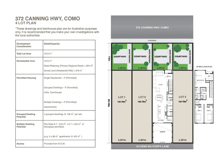 Floorplan of Homely house listing, 372 Canning Highway, Como WA 6152