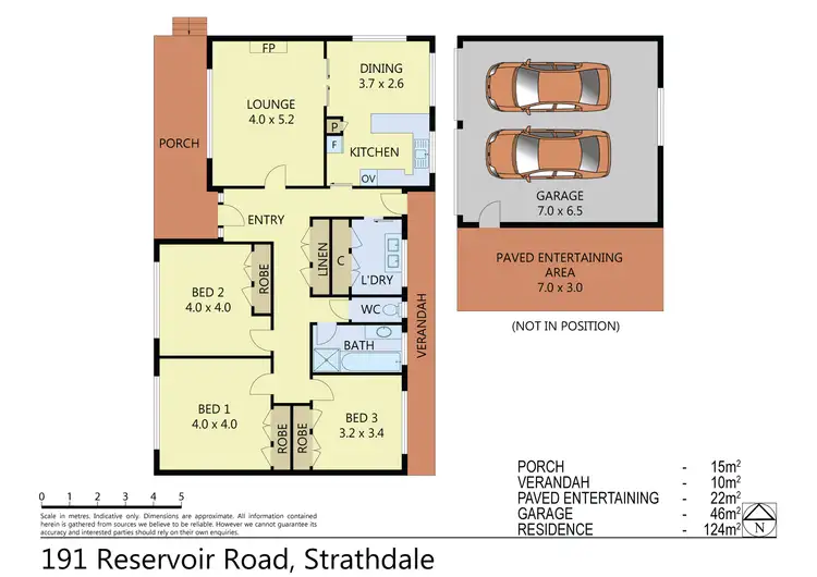 Floorplan of Homely house listing, 191 Reservoir Road, Strathdale VIC 3550