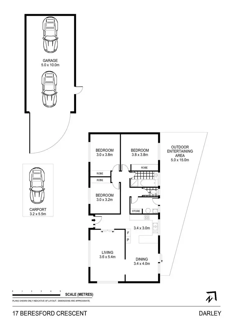 Floorplan of Homely house listing, 17 Beresford Crescent, Darley VIC 3340