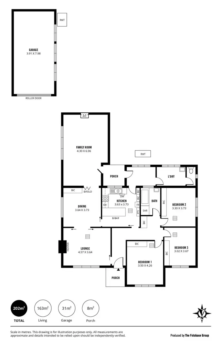 Floorplan of Homely house listing, 109 Richmond Avenue, Melrose Park SA 5039