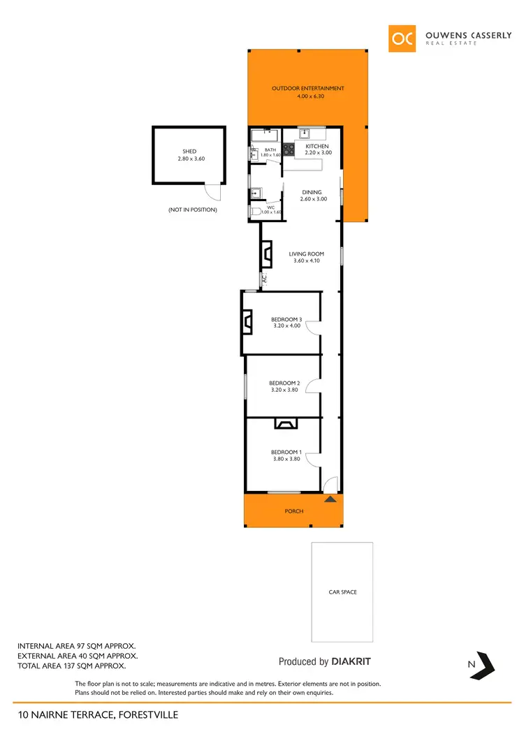 Floorplan of Homely house listing, 10 Nairne Terrace, Forestville SA 5035