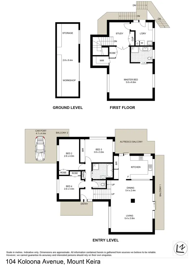 Floorplan of Homely house listing, 104 Koloona Avenue, Mount Keira NSW 2500