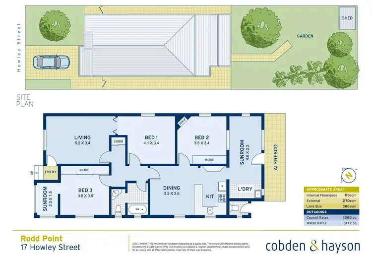 Floorplan of Homely house listing, 17 Howley Street, Rodd Point NSW 2046