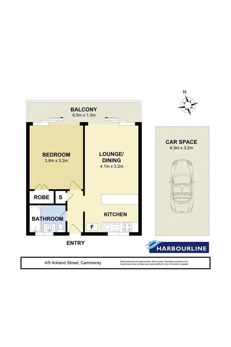 Floorplan of Homely apartment listing, 4/9 Arkland Street, Cammeray NSW 2062