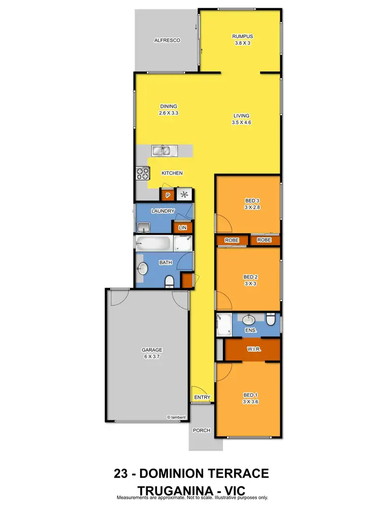 Floorplan of Homely house listing, 23 Dominion Terrace, Truganina VIC 3029