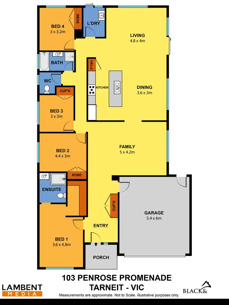 Floorplan of Homely house listing, 103 Penrose Promenade, Tarneit VIC 3029