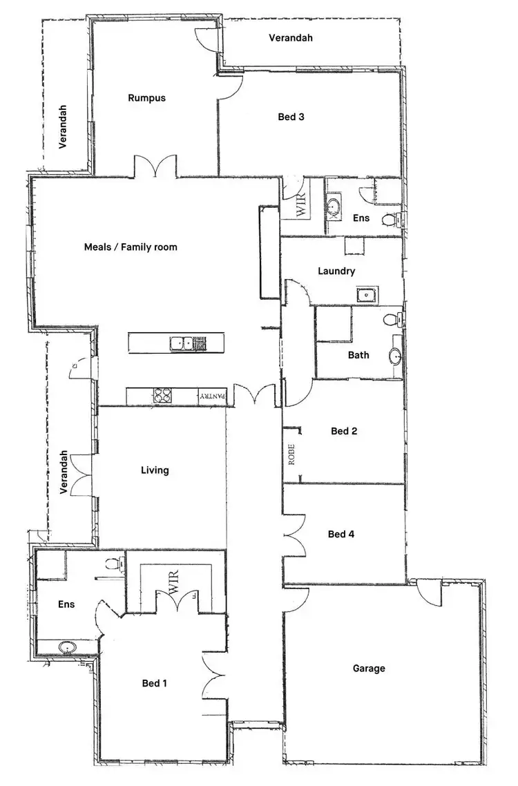 Floorplan of Homely house listing, 34 Athena Way, Strathfieldsaye VIC 3551
