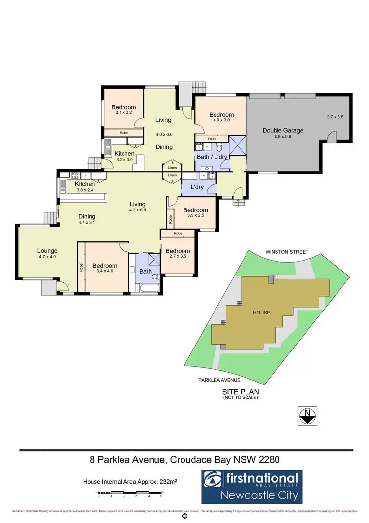 Floorplan of Homely house listing, 8 Parklea Avenue, Croudace Bay NSW 2280