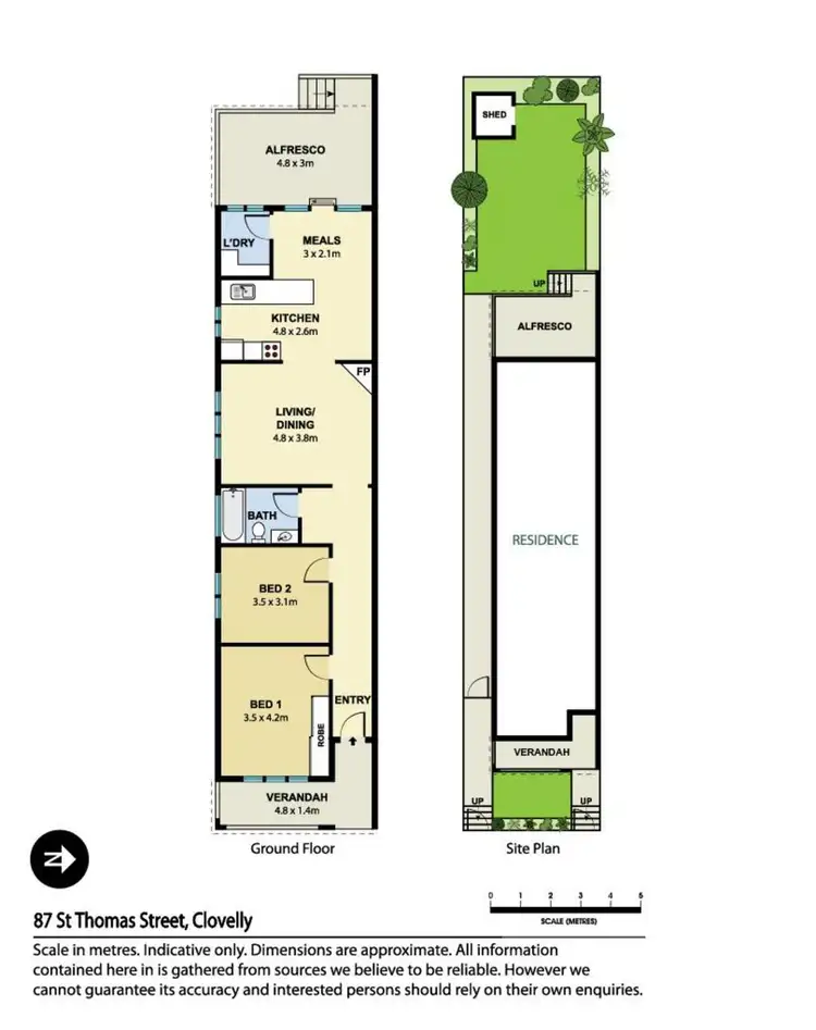 Floorplan of Homely house listing, 87 St Thomas Street, Clovelly NSW 2031