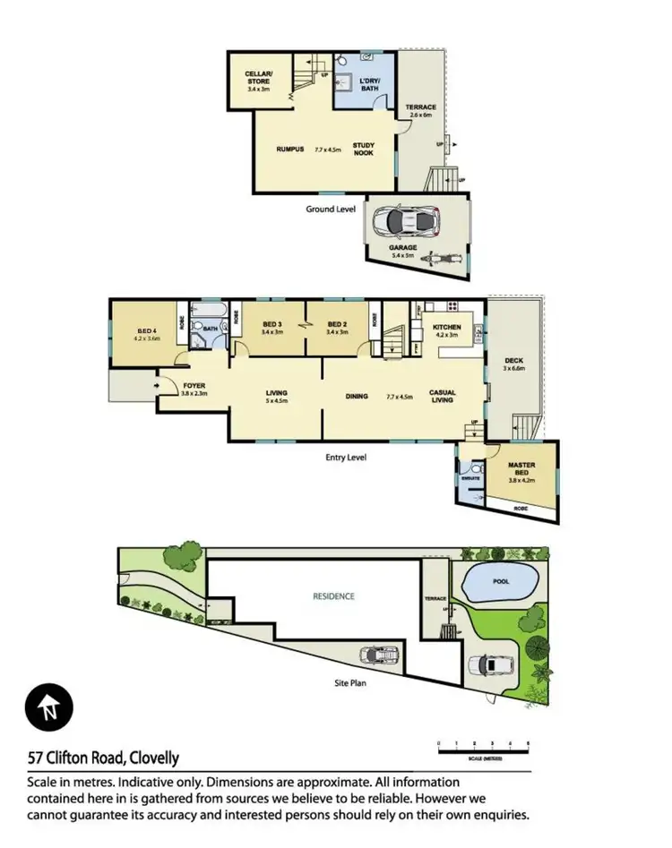 Floorplan of Homely house listing, 57 Clifton Road, Clovelly NSW 2031