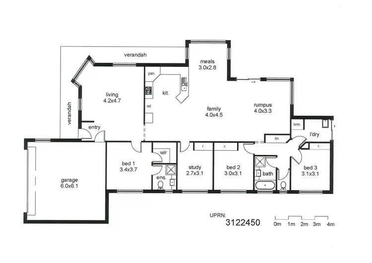 Floorplan of Homely house listing, 5 Sorrel Court, Baranduda VIC 3691