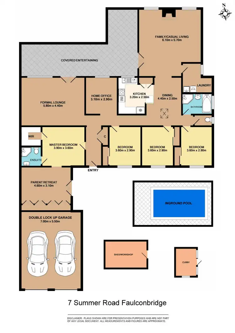 Floorplan of Homely house listing, 7 Summer Road, Faulconbridge NSW 2776