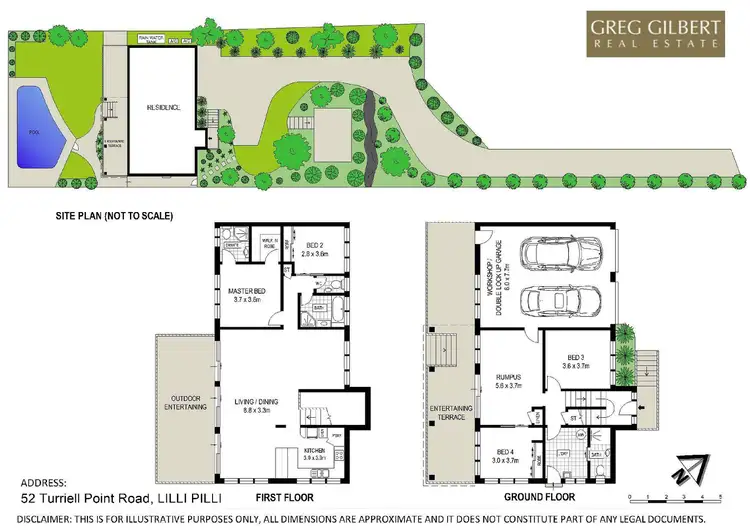 Floorplan of Homely house listing, 52 Turriell Point Road, Lilli Pilli NSW 2229