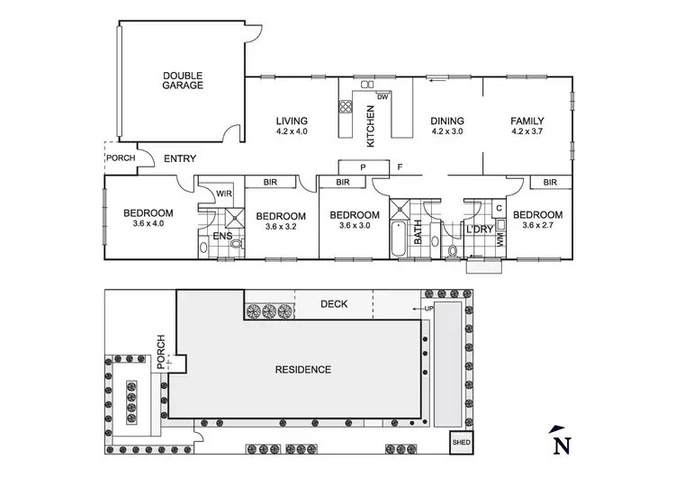 Floorplan of Homely house listing, 7 Toohey Court, Wyndham Vale VIC 3024