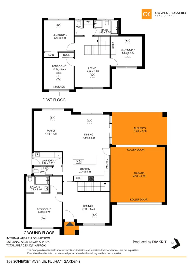 Floorplan of Homely house listing, 20e Somerset Avenue, Fulham Gardens SA 5024