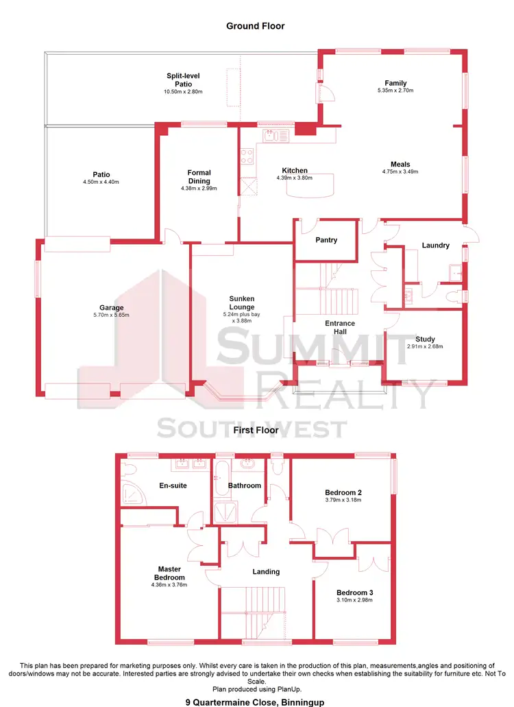 Floorplan of Homely house listing, 9 Quartermaine Court, Binningup WA 6233