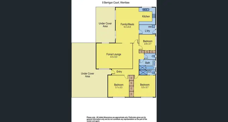Floorplan of Homely house listing, 8 Berrigan Court, Werribee VIC 3030