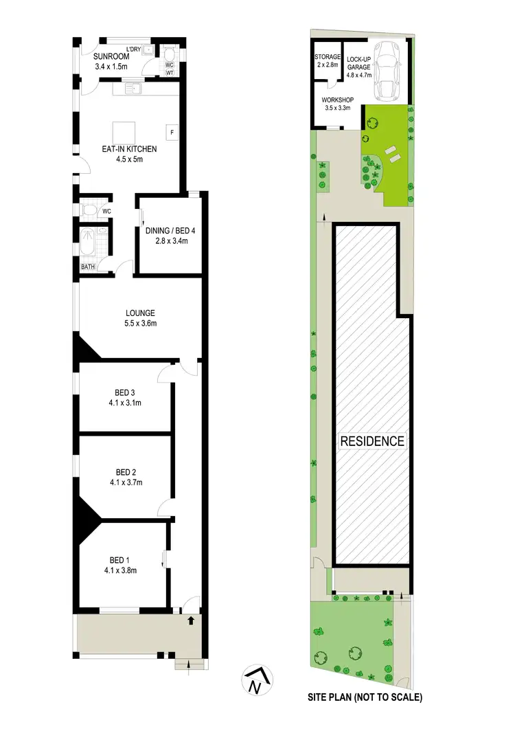 Floorplan of Homely house listing, 10 Gould Avenue, Lewisham NSW 2049