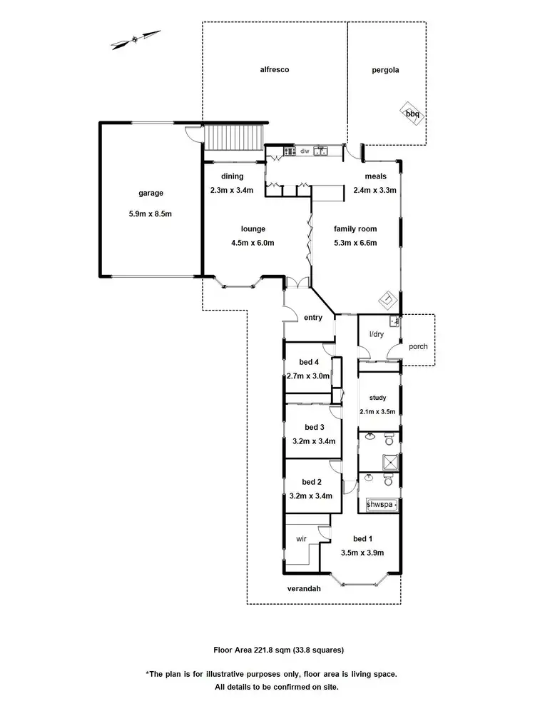 Floorplan of Homely house listing, 2 Ash Grove, Menzies Creek VIC 3159
