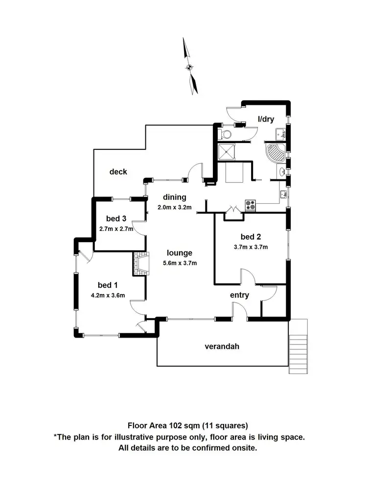 Floorplan of Homely house listing, 1 Austral Avenue, Upwey VIC 3158