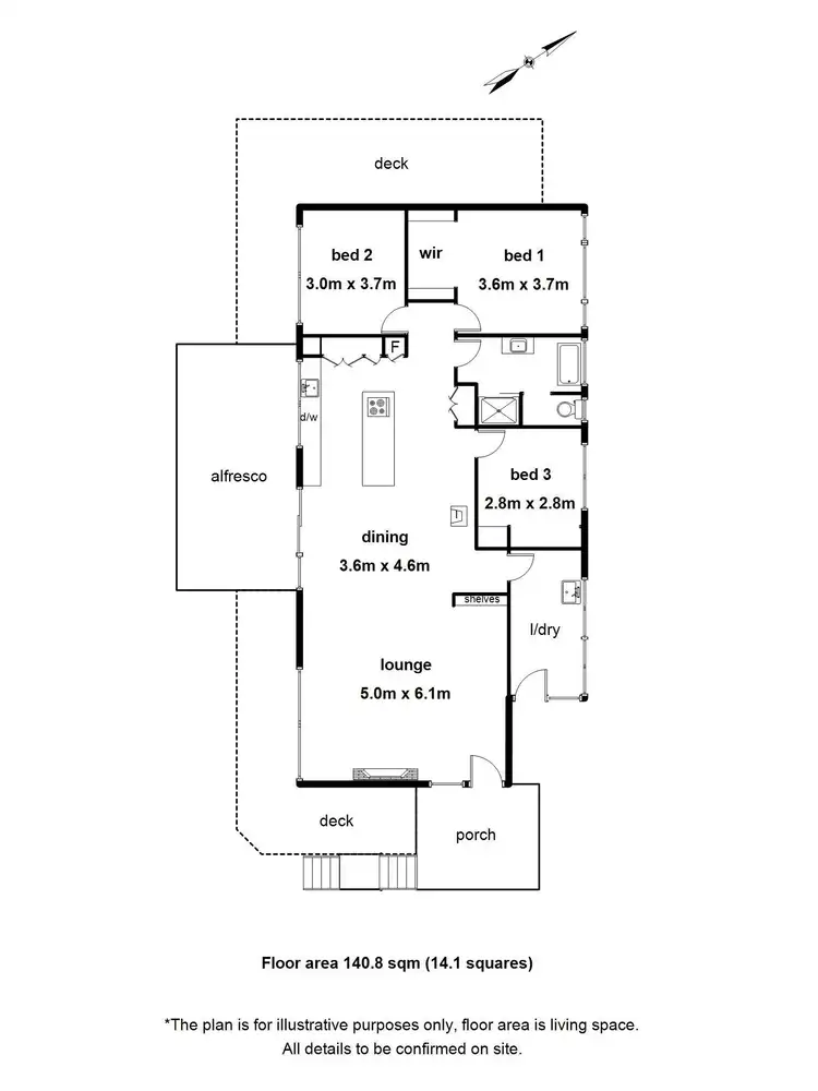 Floorplan of Homely house listing, 4 Johnston Parade, Ferny Creek VIC 3786