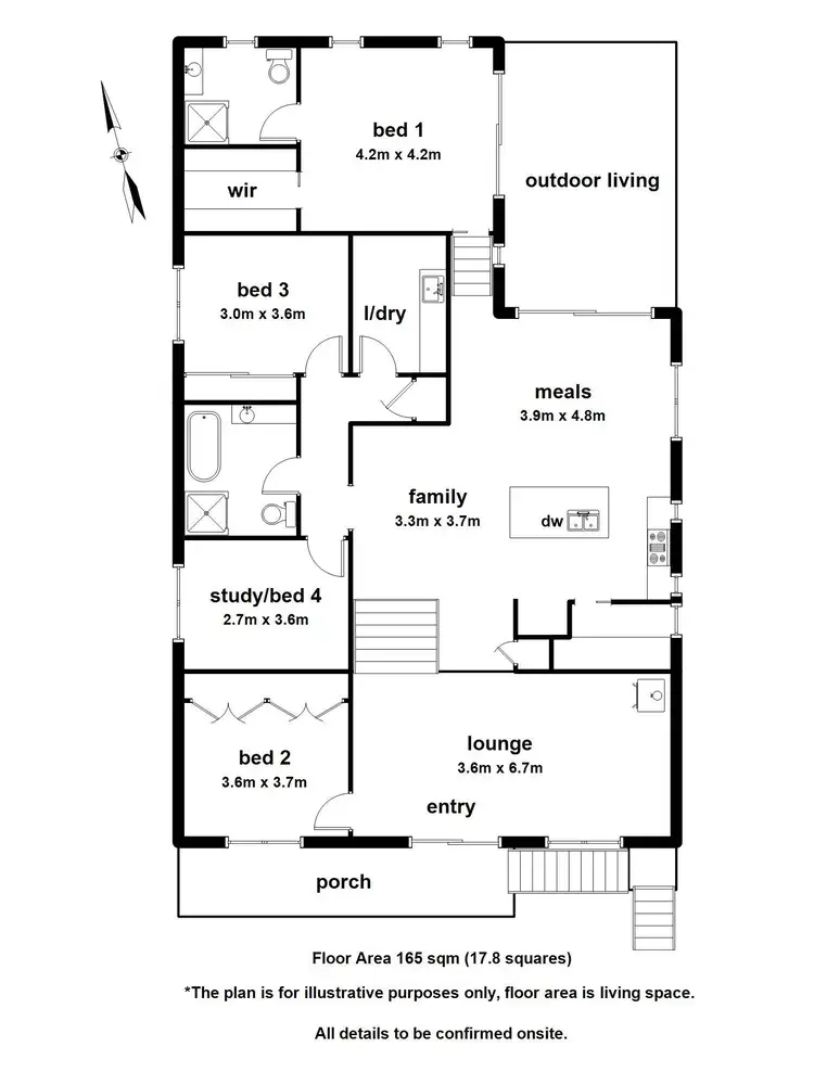 Floorplan of Homely house listing, 43 Deans Road, Upwey VIC 3158