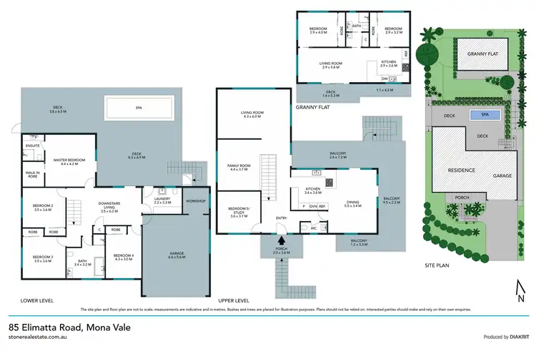 Floorplan of Homely house listing, 85 Elimatta Road, Mona Vale NSW 2103