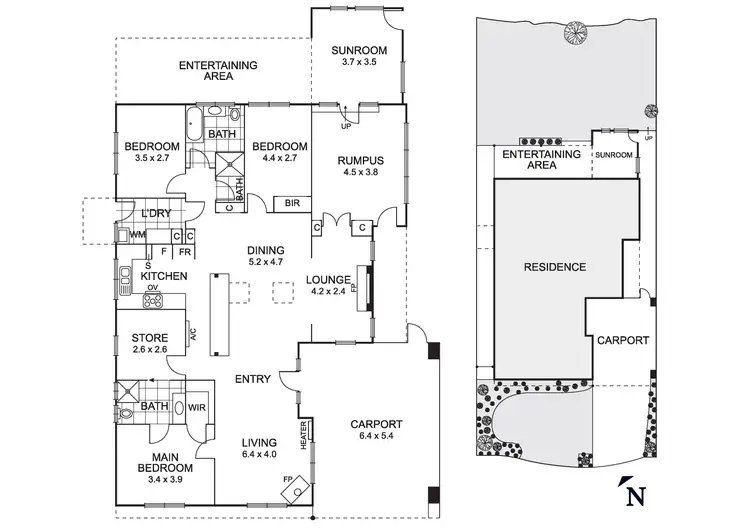 Floorplan of Homely house listing, 62 Ballan Road, Werribee VIC 3030