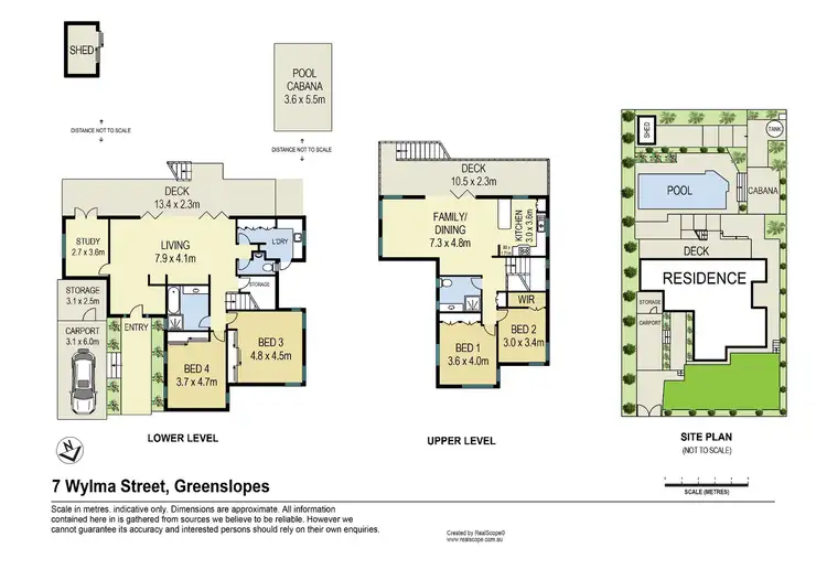 Floorplan of Homely house listing, 7 Wylma Street, Greenslopes QLD 4120