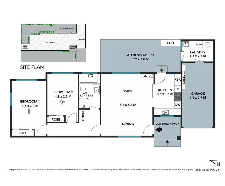 Floorplan of Homely villa listing, 5/30-32 Ida Street, Sans Souci NSW 2219