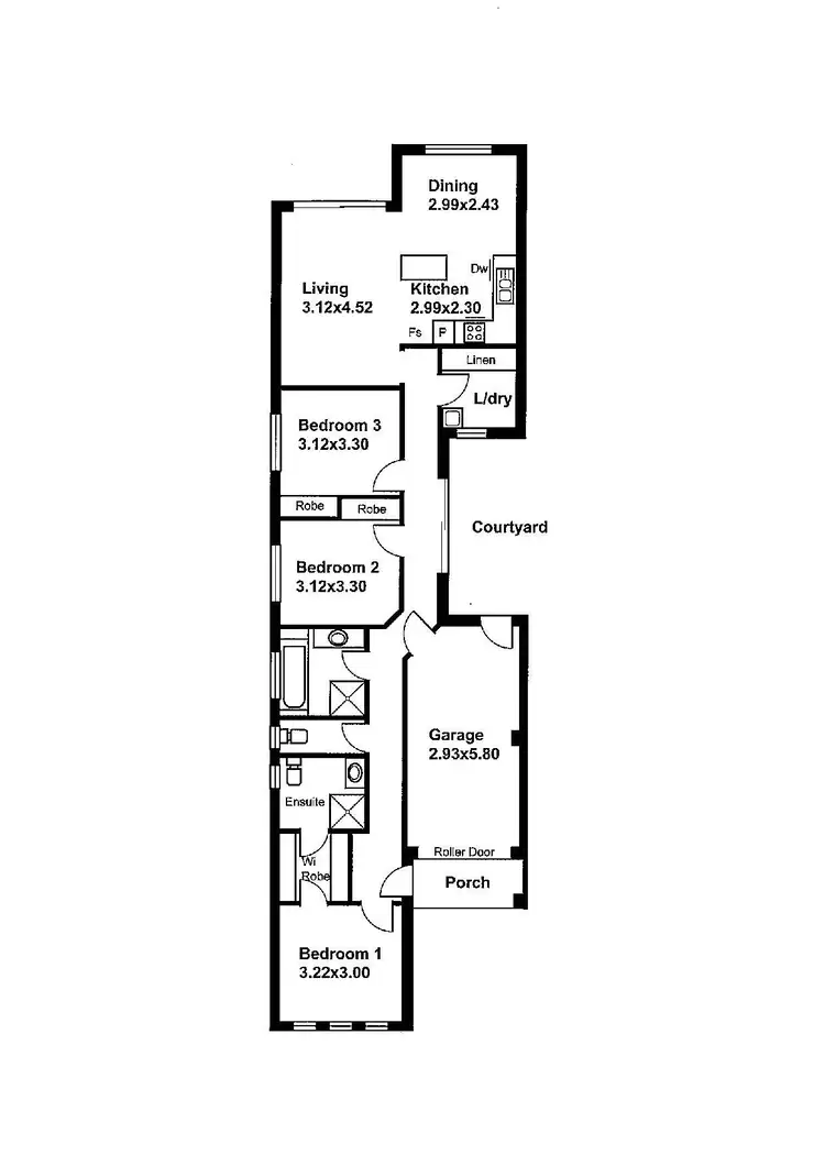 Floorplan of Homely house listing, 15 Halton Court, Seaford Meadows SA 5169