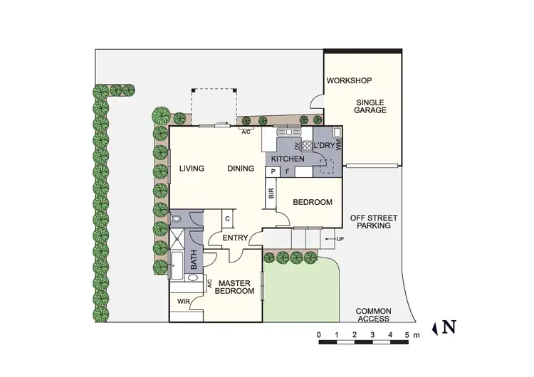 Floorplan of Homely unit listing, 4/6 William Street, Boronia VIC 3155