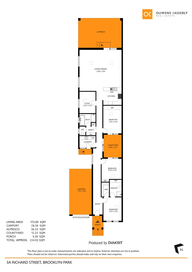 Floorplan of Homely house listing, 3A Richard Street, Brooklyn Park SA 5032