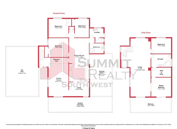 Floorplan of Homely house listing, 11 Elaap Street, Eaton WA 6232