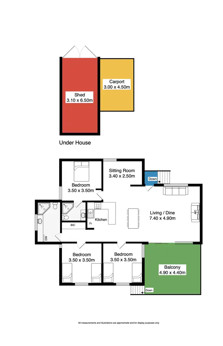 Floorplan of Homely house listing, 23 Russell Street, Encounter Bay SA 5211