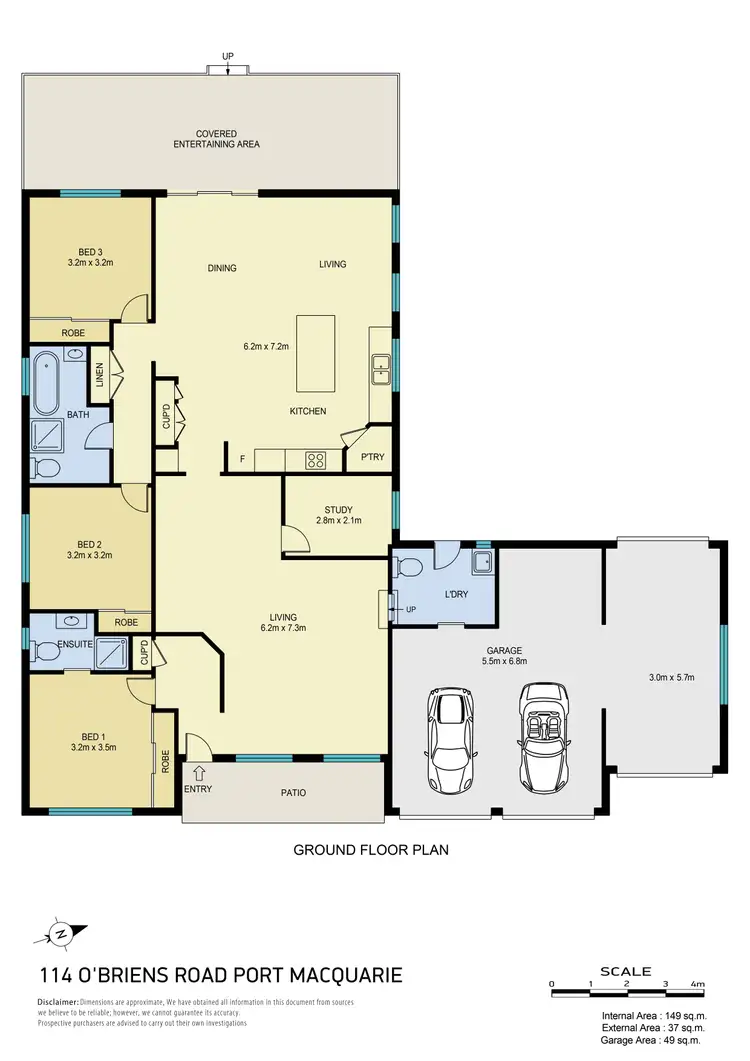 Floorplan of Homely house listing, 114 O'Briens Road, Port Macquarie NSW 2444