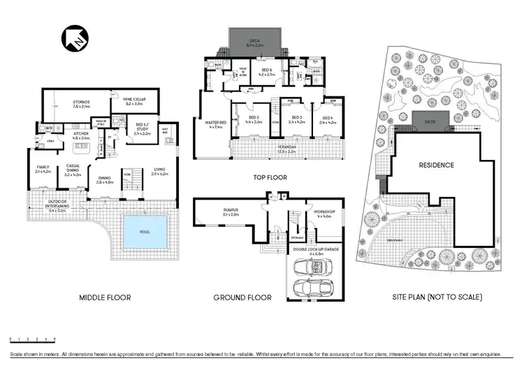 Floorplan of Homely house listing, 11 Reid Drive, Chatswood NSW 2067