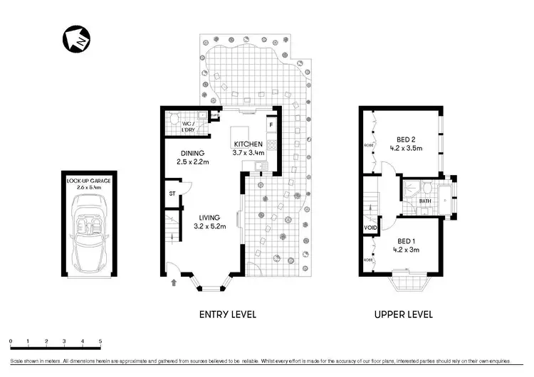 Floorplan of Homely apartment listing, 12/19 Sinclair Street, Wollstonecraft NSW 2065