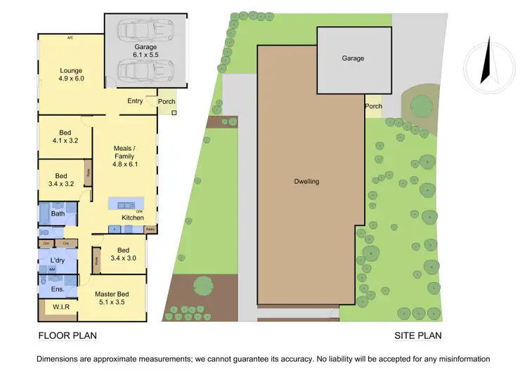 Floorplan of Homely house listing, 223 Paterson Drive, Lynbrook VIC 3975