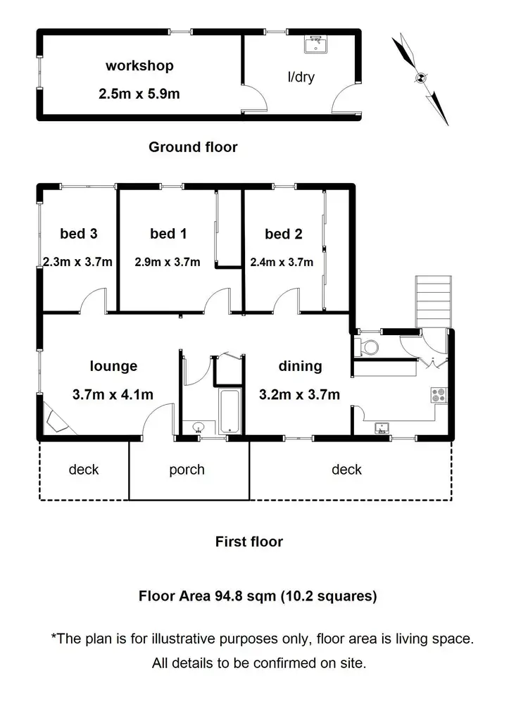 Floorplan of Homely house listing, 42 Belgrave-Gembrook Road, Belgrave VIC 3160