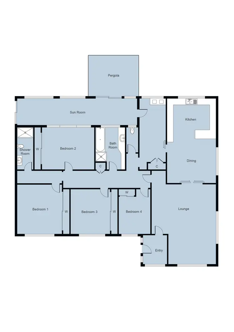 Floorplan of Homely house listing, 139 Moore Street, Ararat VIC 3377