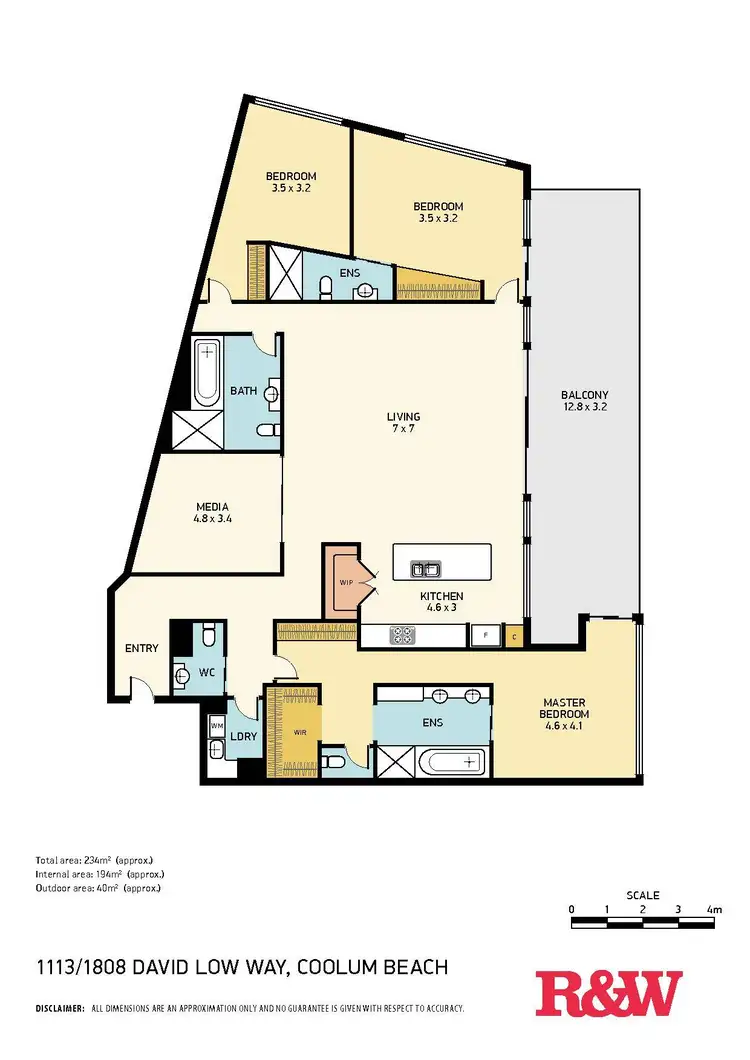 Floorplan of Homely unit listing, Level 2/1113/1808 David Low Way, Coolum Beach QLD 4573