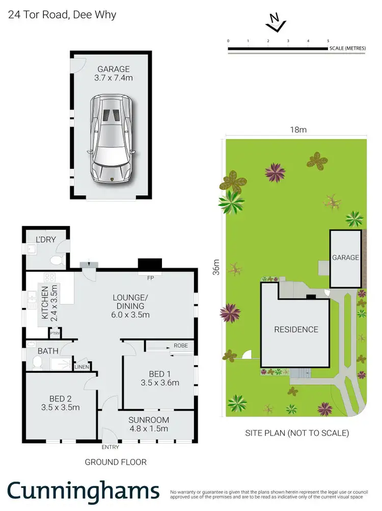 Floorplan of Homely house listing, 24 Tor Road, Dee Why NSW 2099