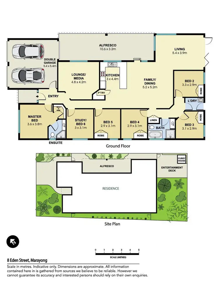 Floorplan of Homely house listing, 8 Eden Street, Marayong NSW 2148