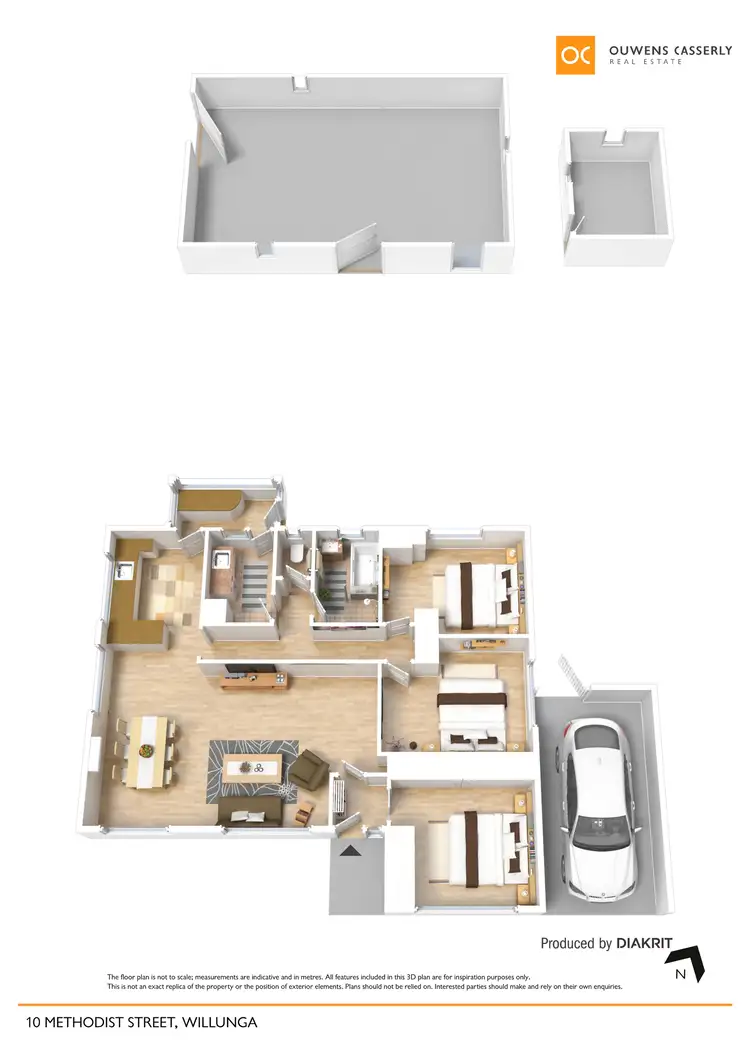 Floorplan of Homely house listing, 10 Methodist Street, Willunga SA 5172