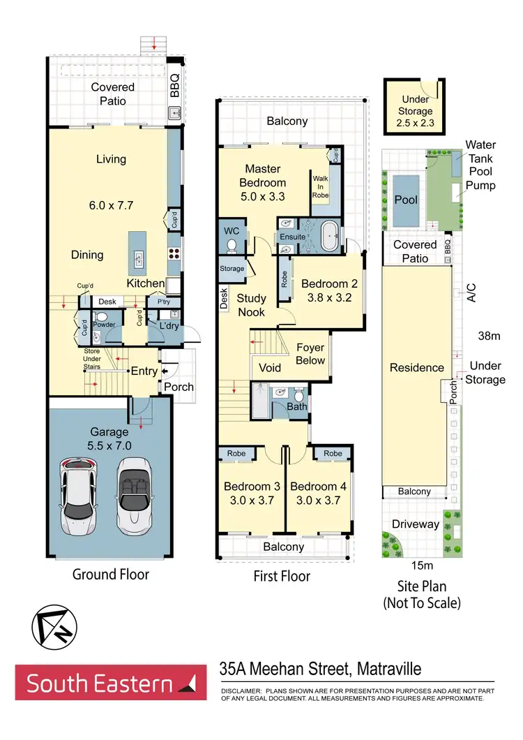 Floorplan of Homely semi-detached listing, 35a Meehan Street, Matraville NSW 2036